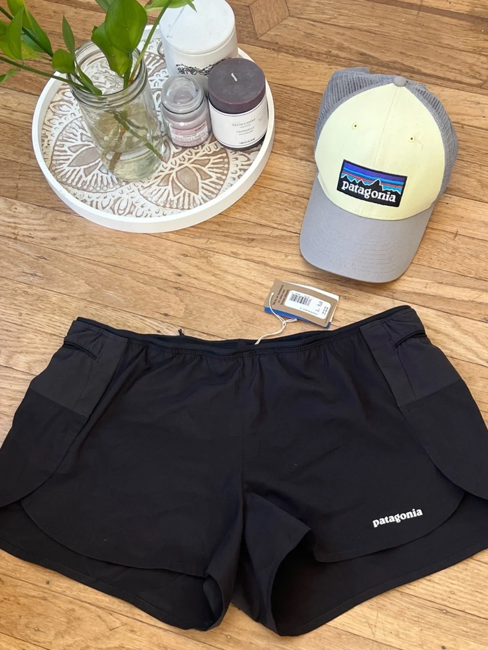 Patagonia Women's Black Athletic Running Shorts